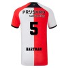 Original Fußballtrikot Feyenoord Rotterdam Rotterdam Hartman 5 Heimtrikot 2024-25 Für Herren